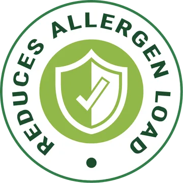 Stamp — reduces allergen load