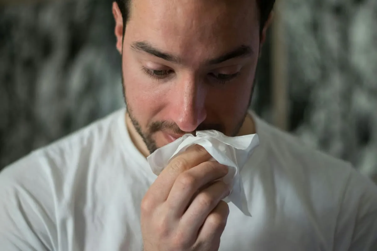 you wake up with a stuffy nose